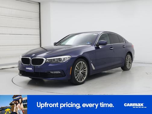 Blue 2018 BMW 530e xDrive iPerformance