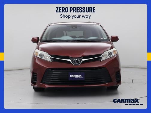 Burgundy 2020 Toyota Sienna LE