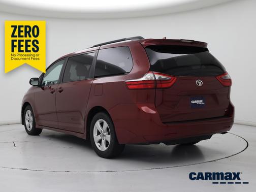 Burgundy 2020 Toyota Sienna LE
