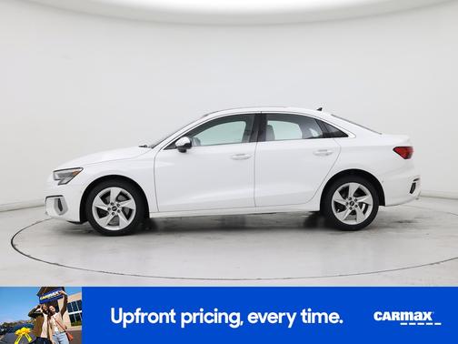 White 2023 Audi A3 Premium