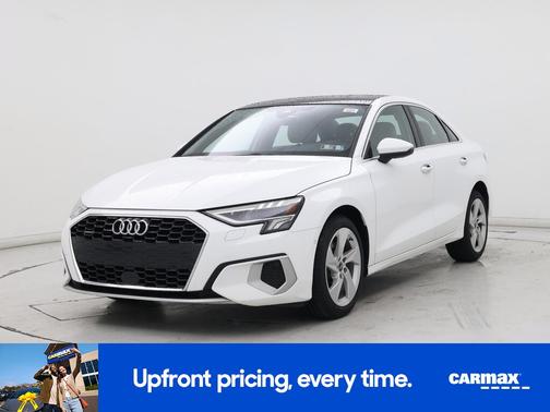 White 2023 Audi A3 Premium