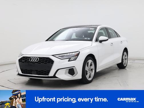 White 2023 Audi A3 Premium