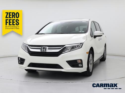 White 2018 Honda Odyssey EX-L