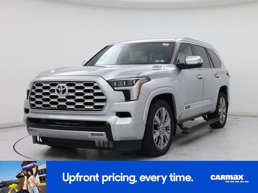 Silver 2024 Toyota Sequoia Capstone