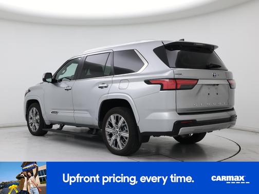 Silver 2024 Toyota Sequoia Capstone