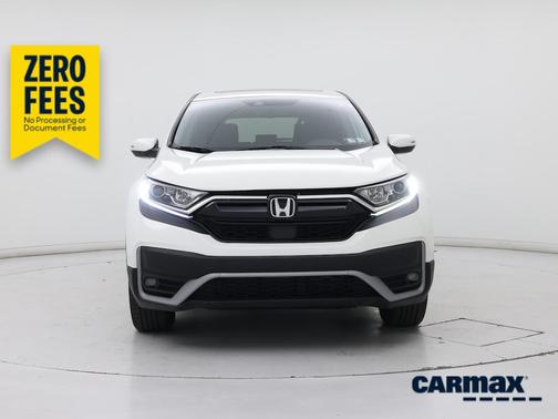 White 2021 Honda CR-V EX-L