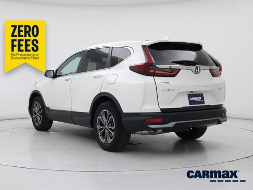 White 2021 Honda CR-V EX-L