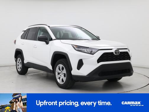 White 2020 Toyota RAV4 LE
