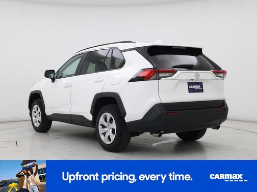 White 2020 Toyota RAV4 LE