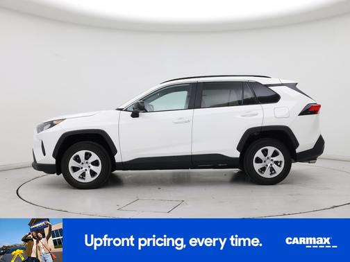 White 2020 Toyota RAV4 LE