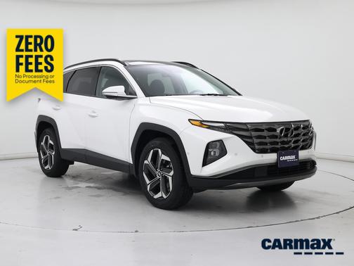 White 2023 Hyundai TUCSON Limited