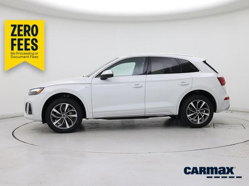 White 2023 Audi Q5 S-Line Premium Plus