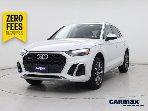 White 2023 Audi Q5 S-Line Premium Plus