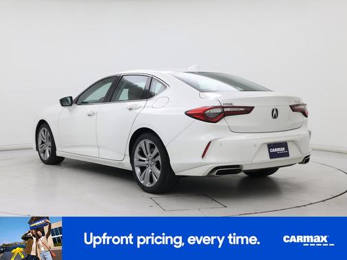 White 2021 Acura TLX Advance