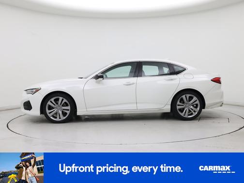 White 2021 Acura TLX Advance