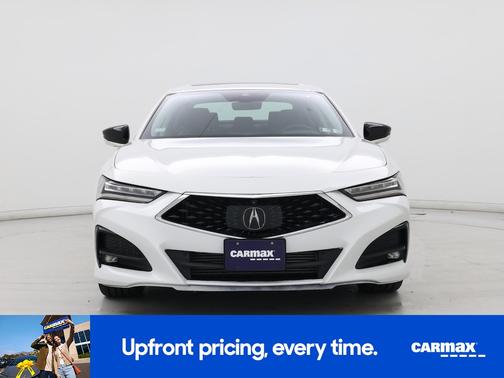 White 2021 Acura TLX Advance