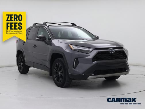Gray 2022 Toyota RAV4 Hybrid XSE