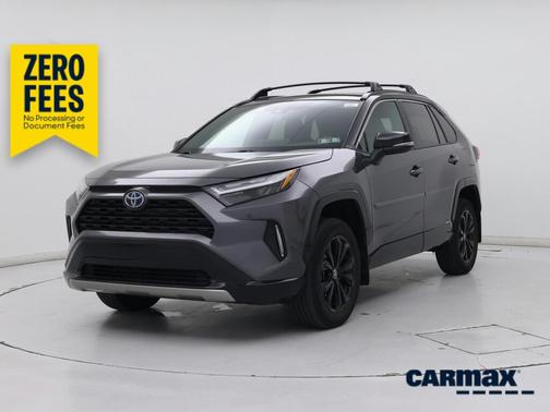 Gray 2022 Toyota RAV4 Hybrid XSE