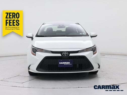 White 2022 Toyota Corolla LE