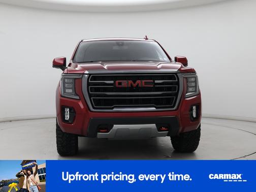 Red 2021 GMC Yukon AT4