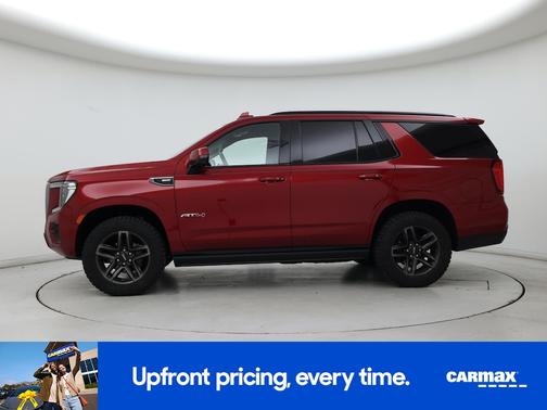 Red 2021 GMC Yukon AT4