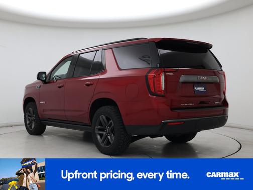 Red 2021 GMC Yukon AT4
