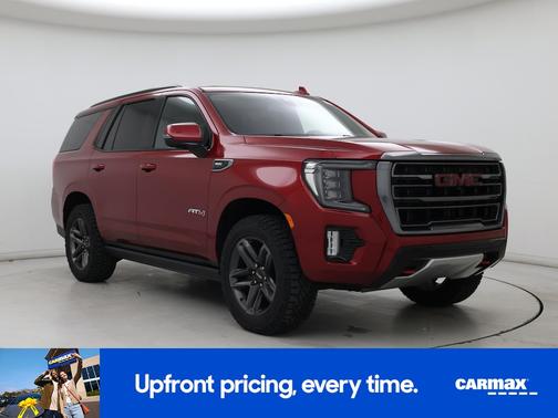 Red 2021 GMC Yukon AT4