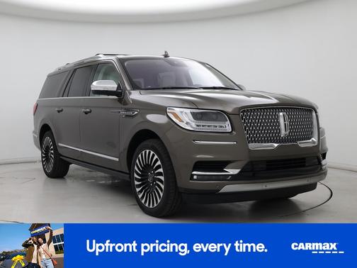 Gold 2020 Lincoln Navigator L Black Label