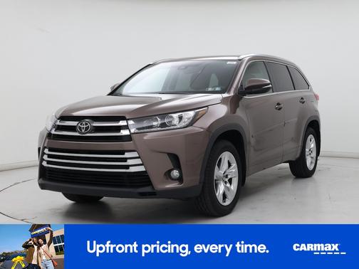 Brown 2017 Toyota Highlander Limited