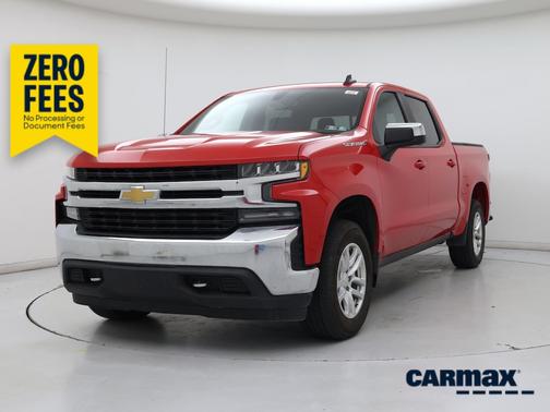 Red 2020 Chevrolet Silverado 1500 LT
