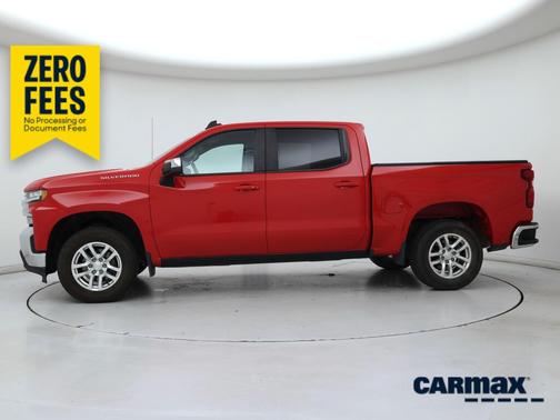 Red 2020 Chevrolet Silverado 1500 LT