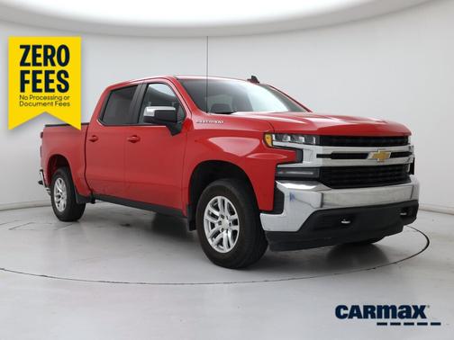 Red 2020 Chevrolet Silverado 1500 LT