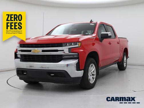Red 2020 Chevrolet Silverado 1500 LT