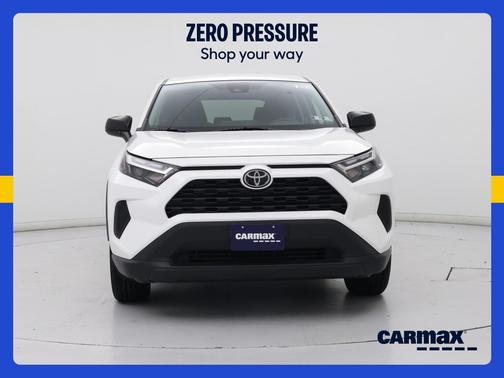 White 2025 Toyota RAV4 LE