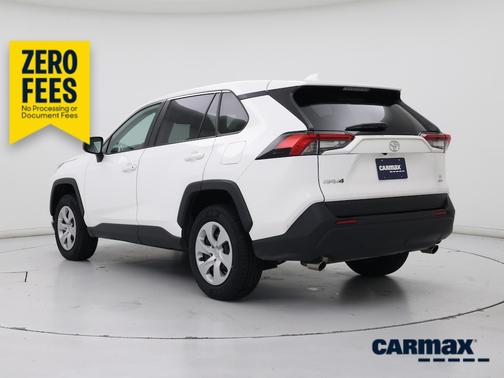White 2025 Toyota RAV4 LE