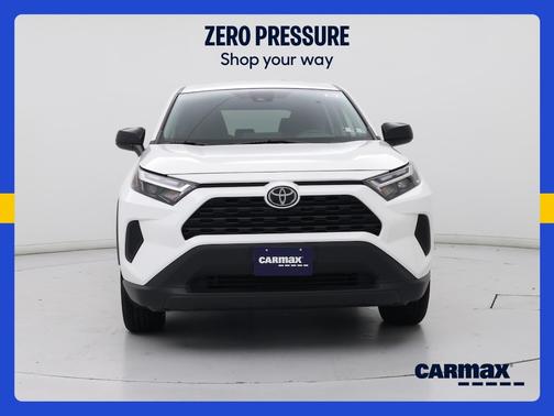 White 2025 Toyota RAV4 LE