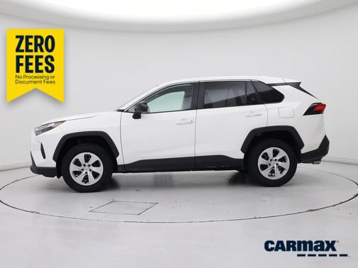 White 2025 Toyota RAV4 LE