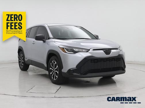 Silver 2024 Toyota Corolla Cross Hybrid S
