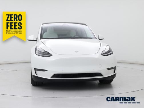 White 2021 Tesla Model Y Long Range