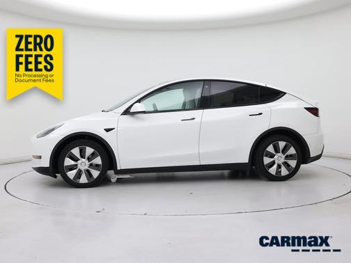 White 2021 Tesla Model Y Long Range