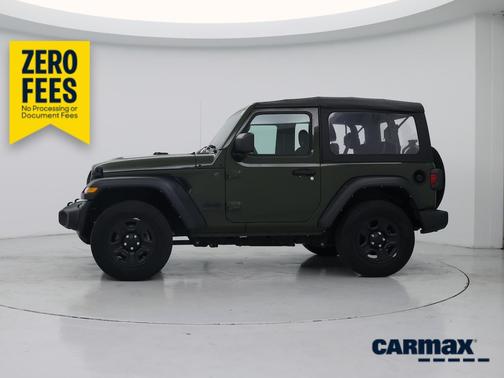 Green 2022 Jeep Wrangler Sport