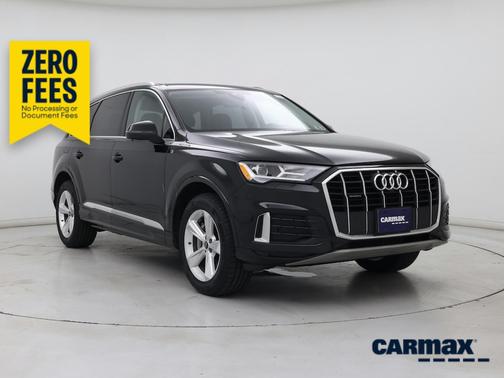 Black 2022 Audi Q7 Premium