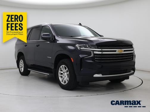 Blue 2021 Chevrolet Tahoe LT