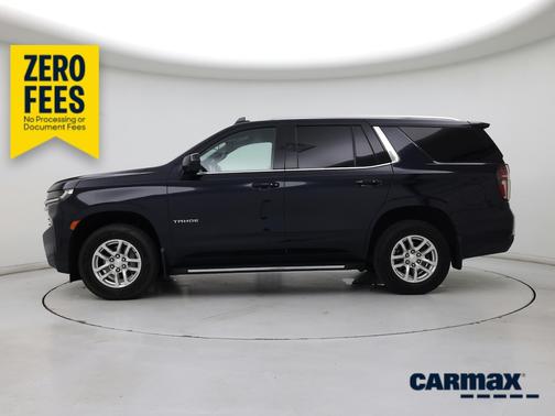Blue 2021 Chevrolet Tahoe LT