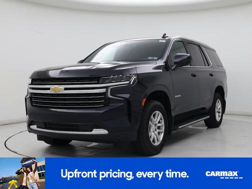 Blue 2021 Chevrolet Tahoe LT