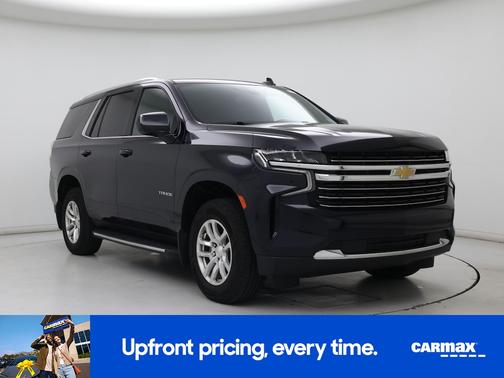Blue 2021 Chevrolet Tahoe LT