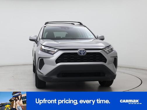 Silver 2024 Toyota RAV4 Hybrid XLE