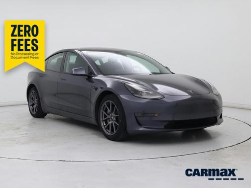 Gray 2021 Tesla Model 3 Standard Range Plus