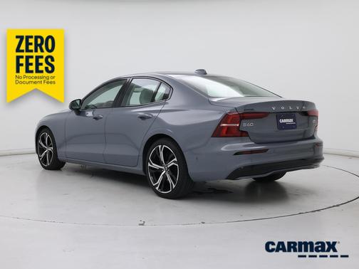 Gray 2023 Volvo S60 B5 Plus Dark Theme
