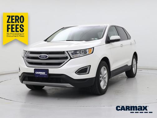 White 2018 Ford Edge SEL